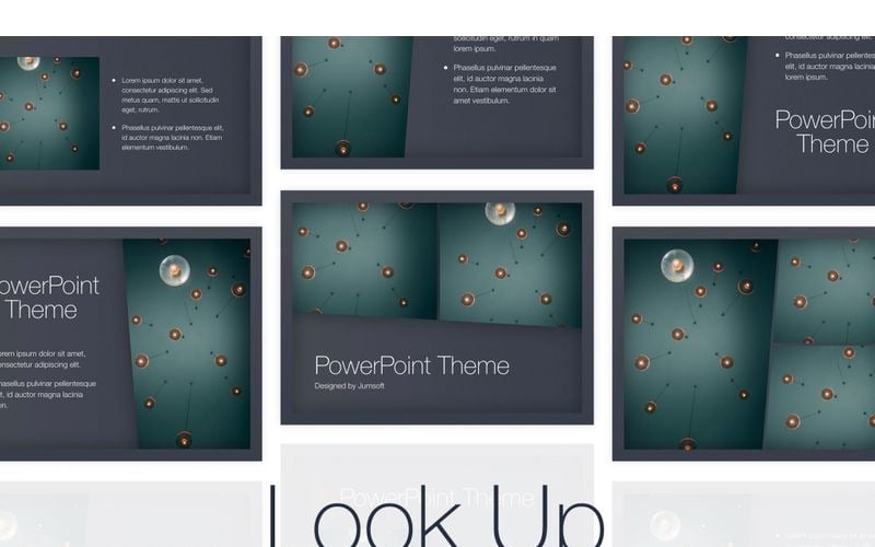look up powerpoint template original