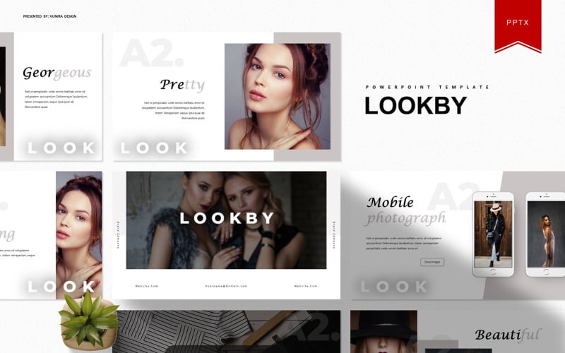 lookby powerpoint template original