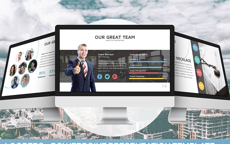 loopers multipurpose powerpoint template original