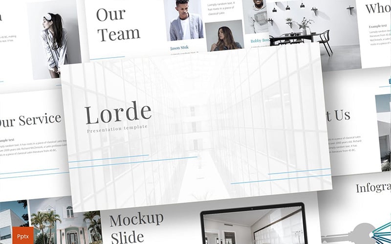 lorde powerpoint template original