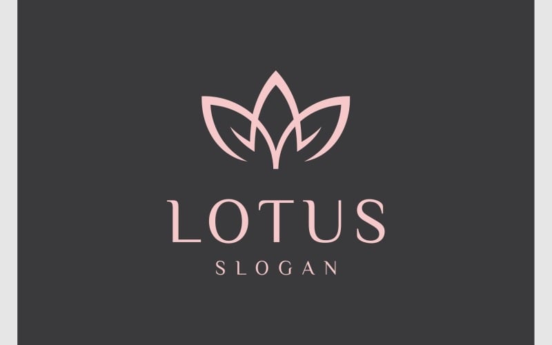 lotus blossom flower beauty logo original