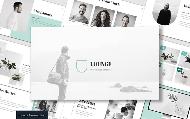 lounge powerpoint template original