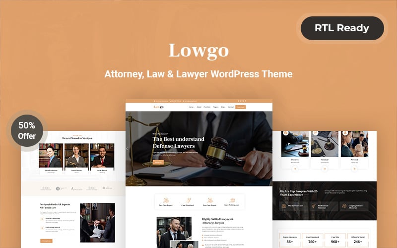 lowgo attorney law amp lawyer wordpress theme original