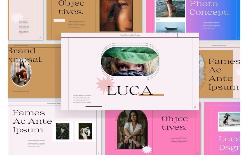 luca powerpoint presentation template original