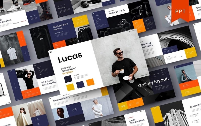 lucas business powerpoint template original