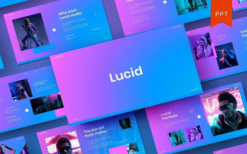 lucid business powerpoint template original