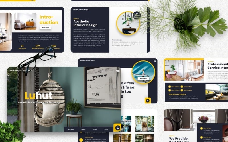 luhut interior powerpoint template original