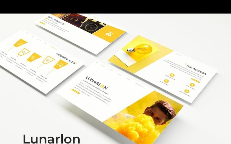 lunarlon powerpoint template original