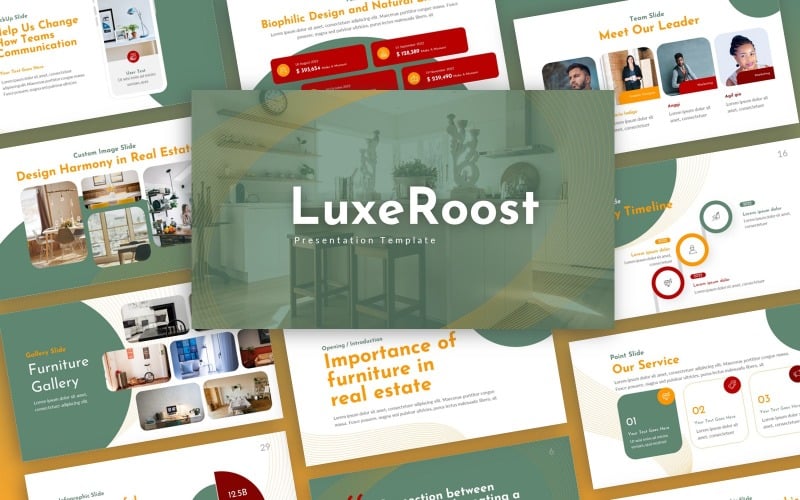 luxeroost presentation template original