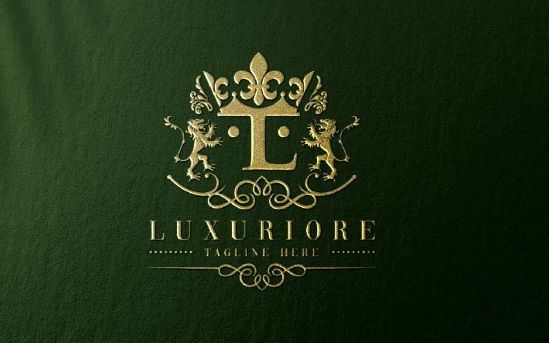luxuriore letter l logo temp original