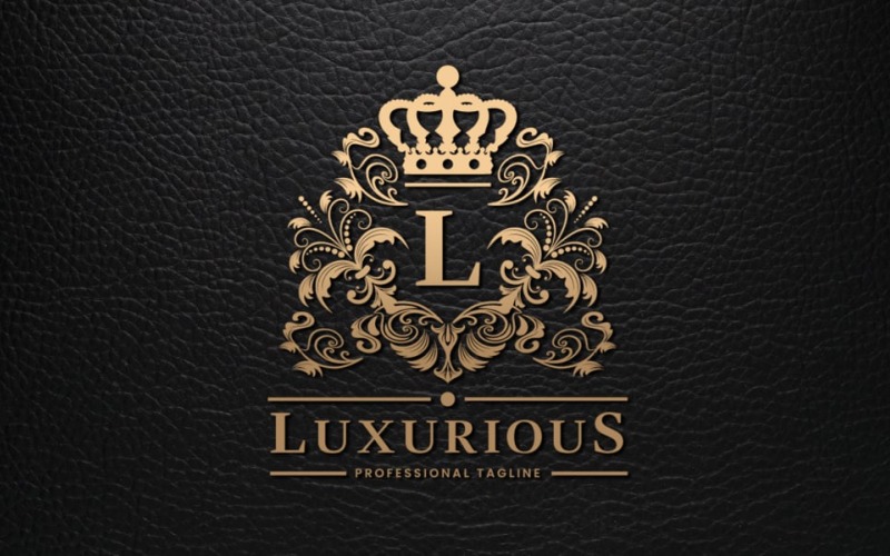 luxurious royal pro logo template original