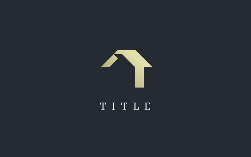luxury elegance house golden realty logo original