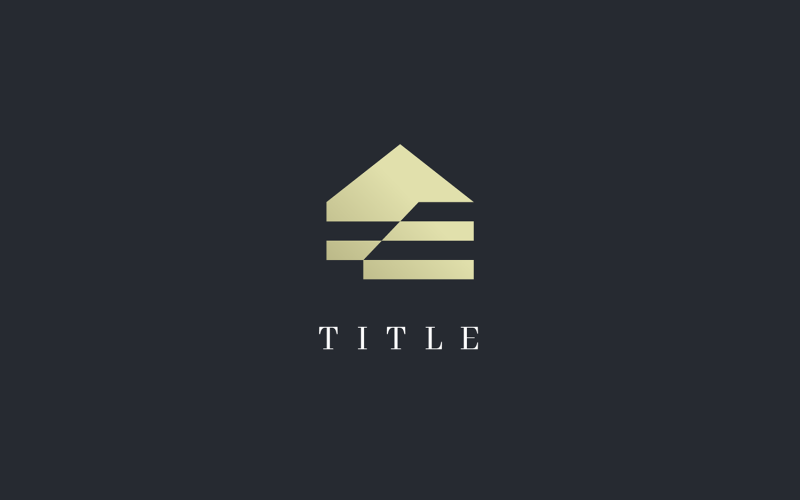 luxury elegant house property realty logo original
