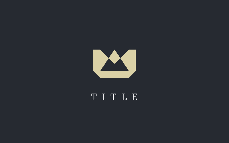 luxury elite king royal crown logo original
