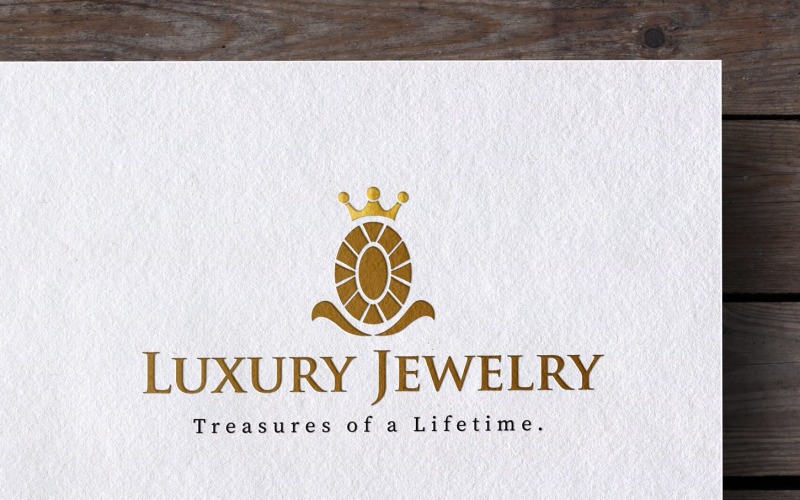luxury jewelry logo design original