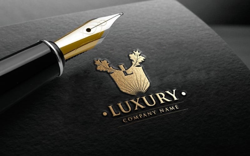 luxury pro letter l logo template original