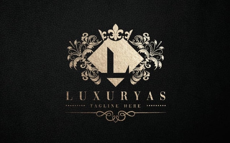 luxuryas letter l logo temp original