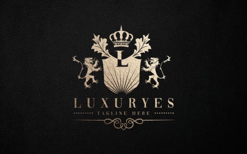luxuryes letter l logo temp original