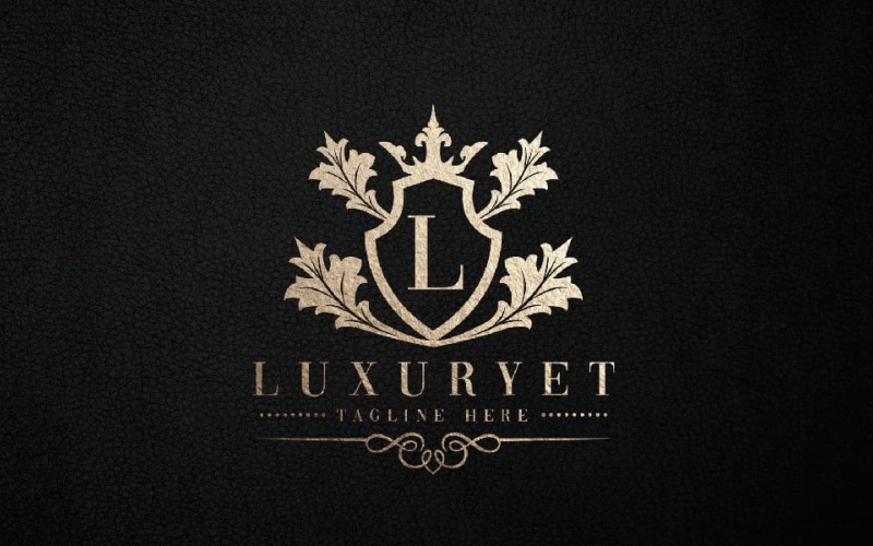luxuryet letter l logo temp original