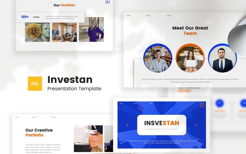 luxyra hotel powerpoint template original