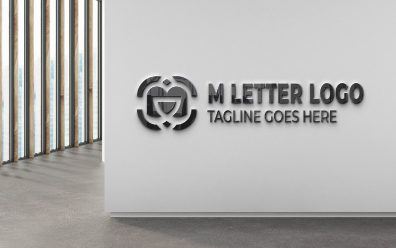 m letter logo design for a business original