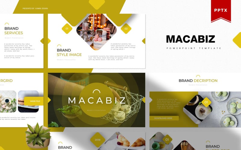 macabiz powerpoint template original