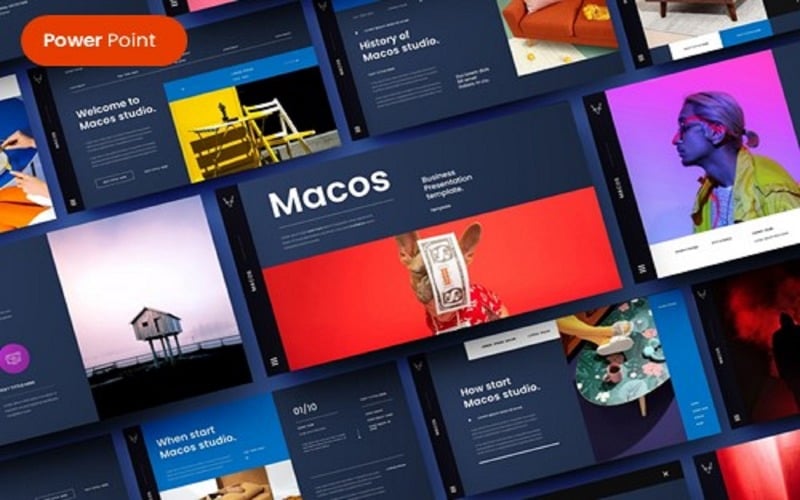 macos business powerpoint template original