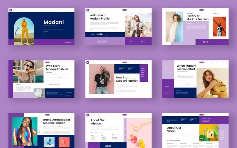 madani powerpoint template original