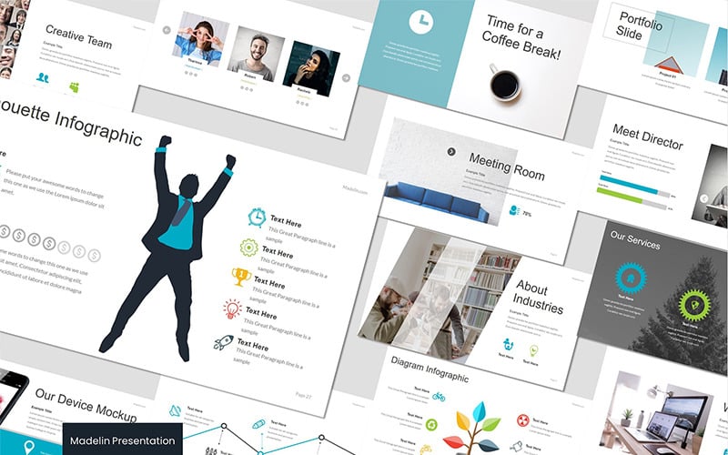 madelin powerpoint template original