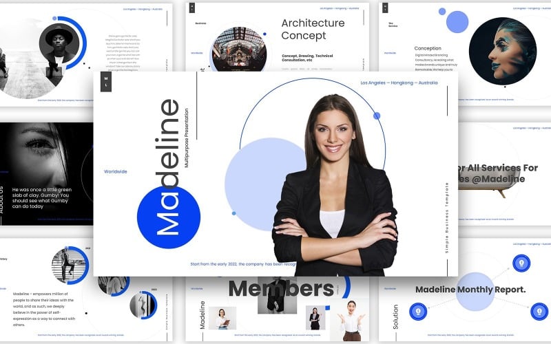 madeline multipurpose powerpoint template original
