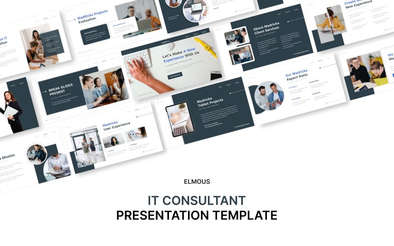 madricks it consultant powerpoint presentation template original