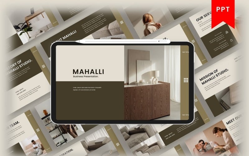 mahali business powerpoint template original