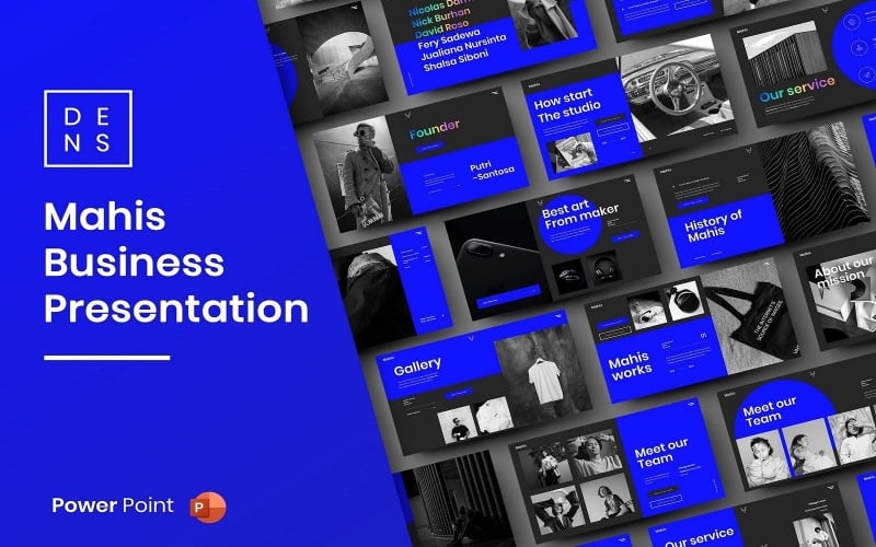 mahis business powerpoint template original