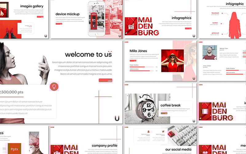 maidenburg powerpoint template original