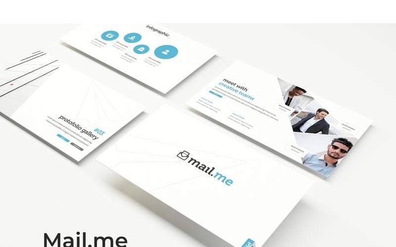 mailme powerpoint template original