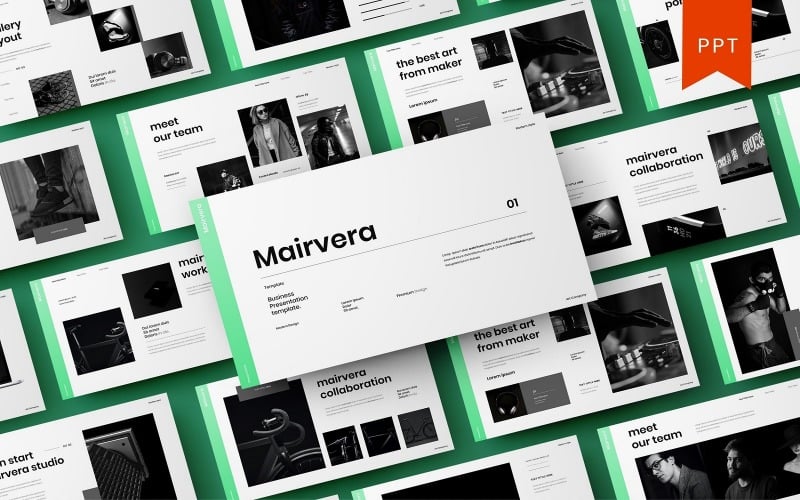 mairvera business powerpoint template original