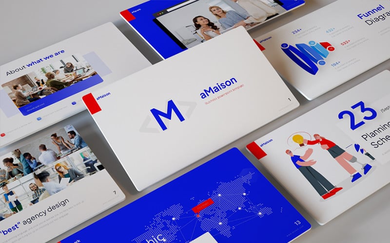 maison business powerpoint template original