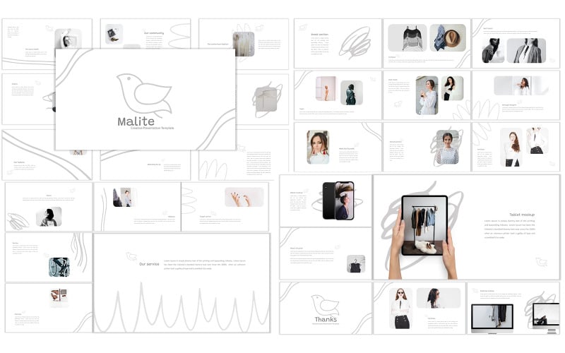 malite powerpoint template original