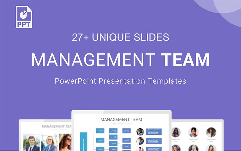 management team powerpoint template original