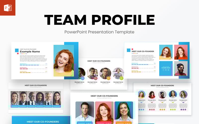 management team profile powerpoint presentation template original