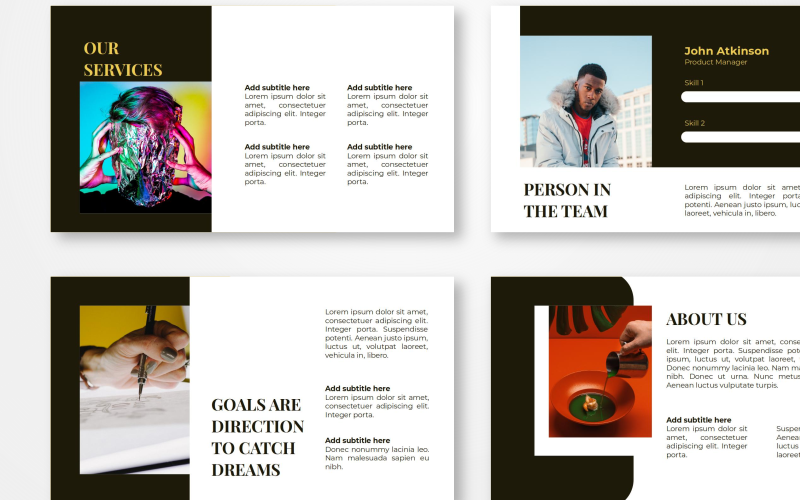 manda creative powerpoint template original