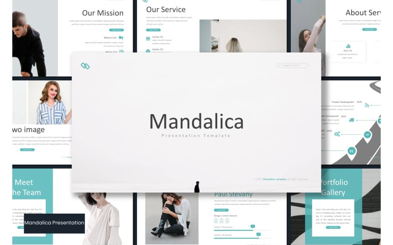 mandalica powerpoint template original