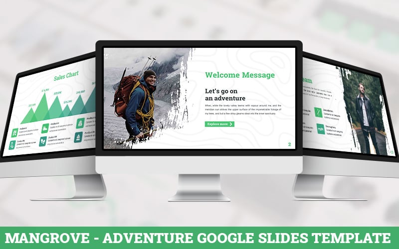 mangrove adventure powerpoint template original