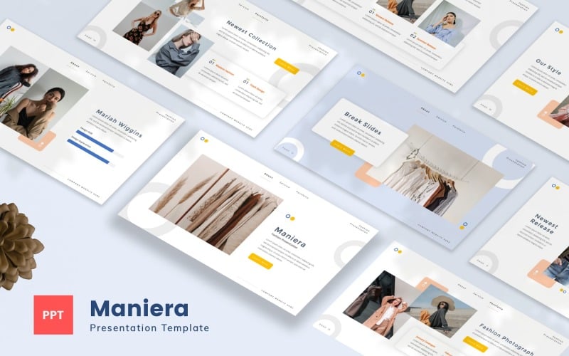 maniera fashion powerpoint template original