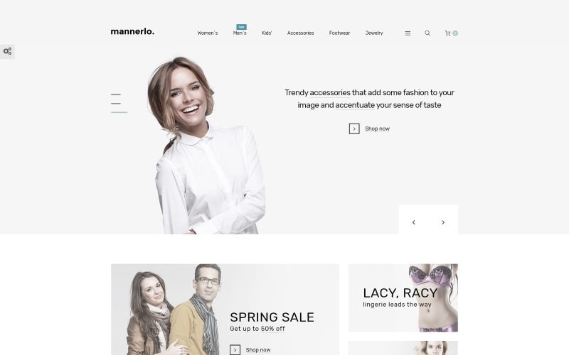 mannerlo apparel responsive prestashop theme original