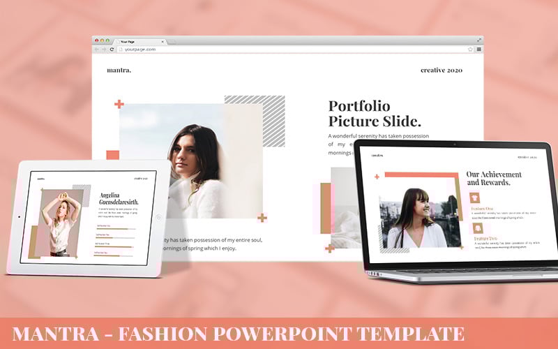 mantra fashion powerpoint template original