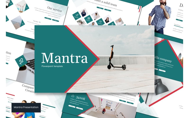mantra powerpoint template original