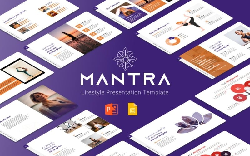 mantra presentation powerpoint template original