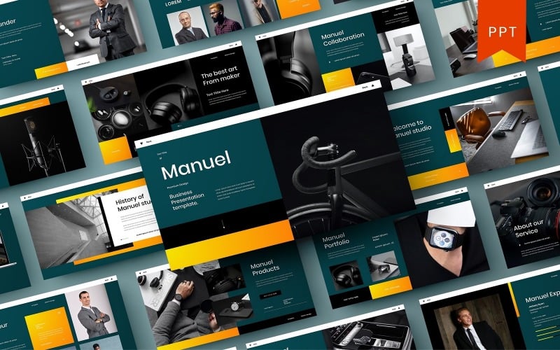 manuel powerpoint template original
