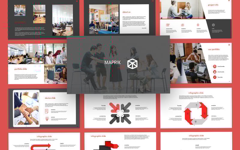 maprik business powerpoint template original